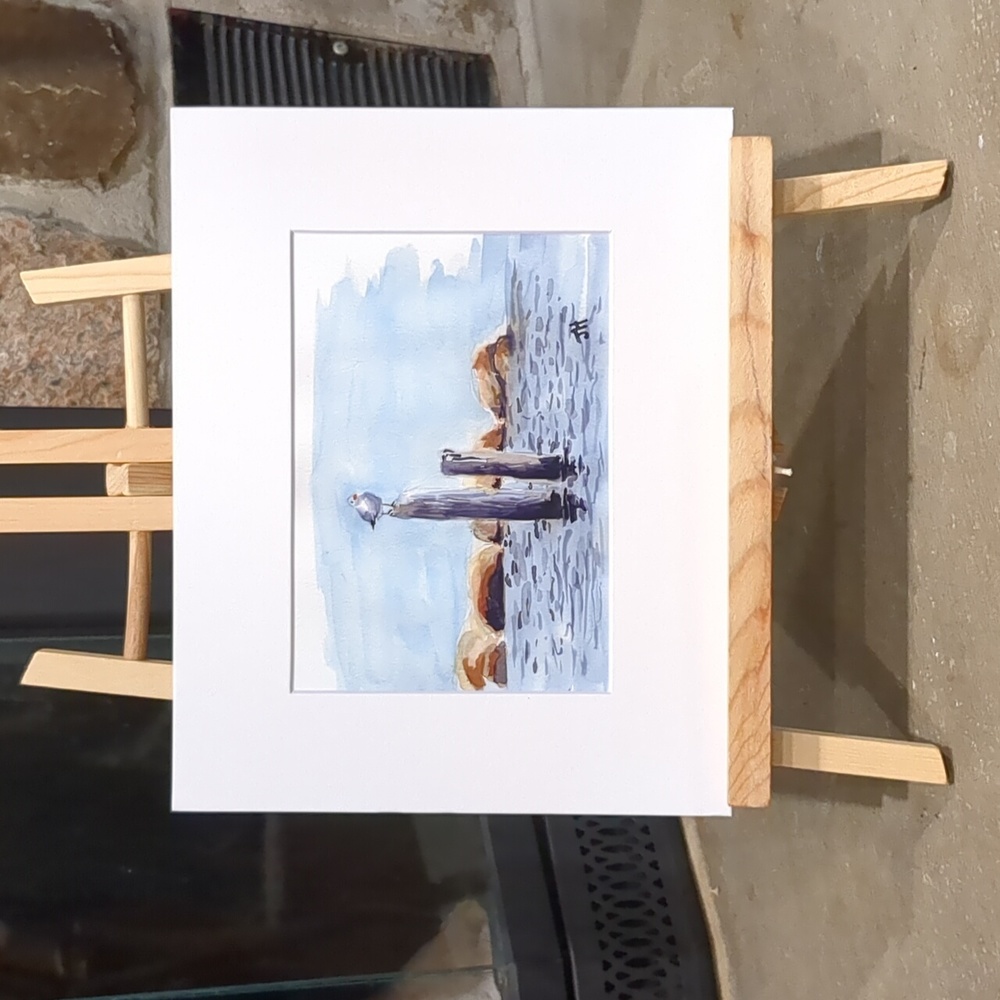 🎨Matted Art Print of Original Watercolour Painting
